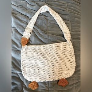 CROCHET GOOSE BAG